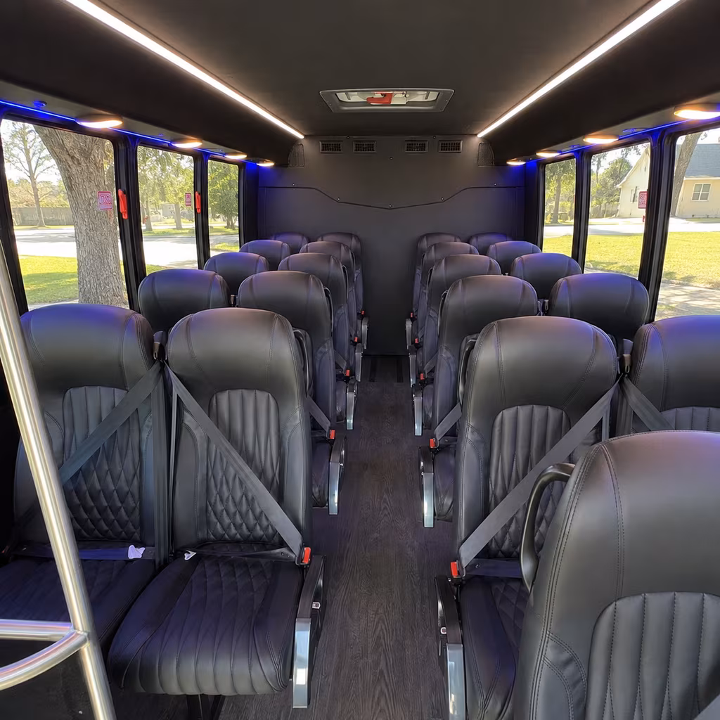 danville easy employee shuttles with a danville bus rental