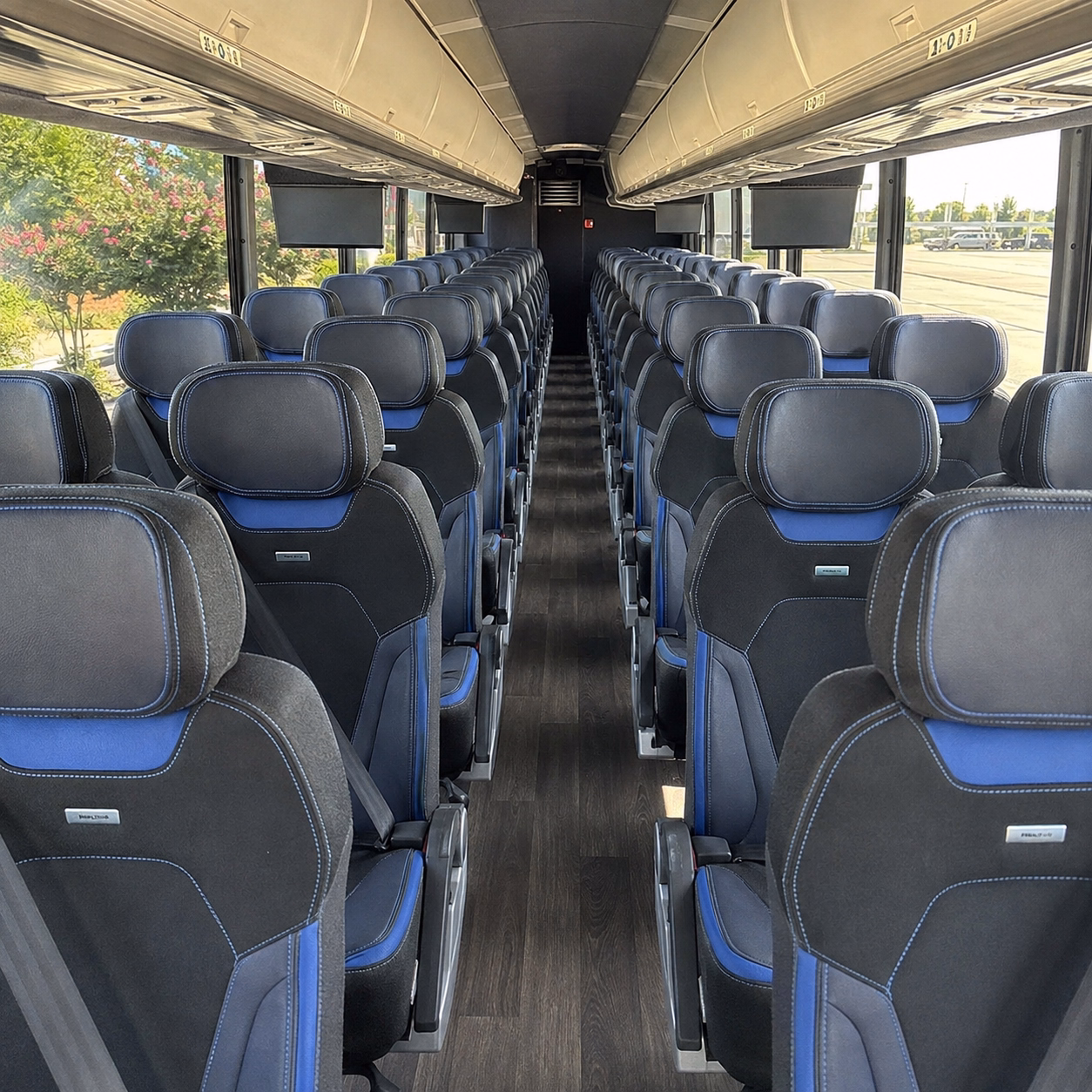 one bus for corporate retreats off sites and multi day business travel from pleasanton
