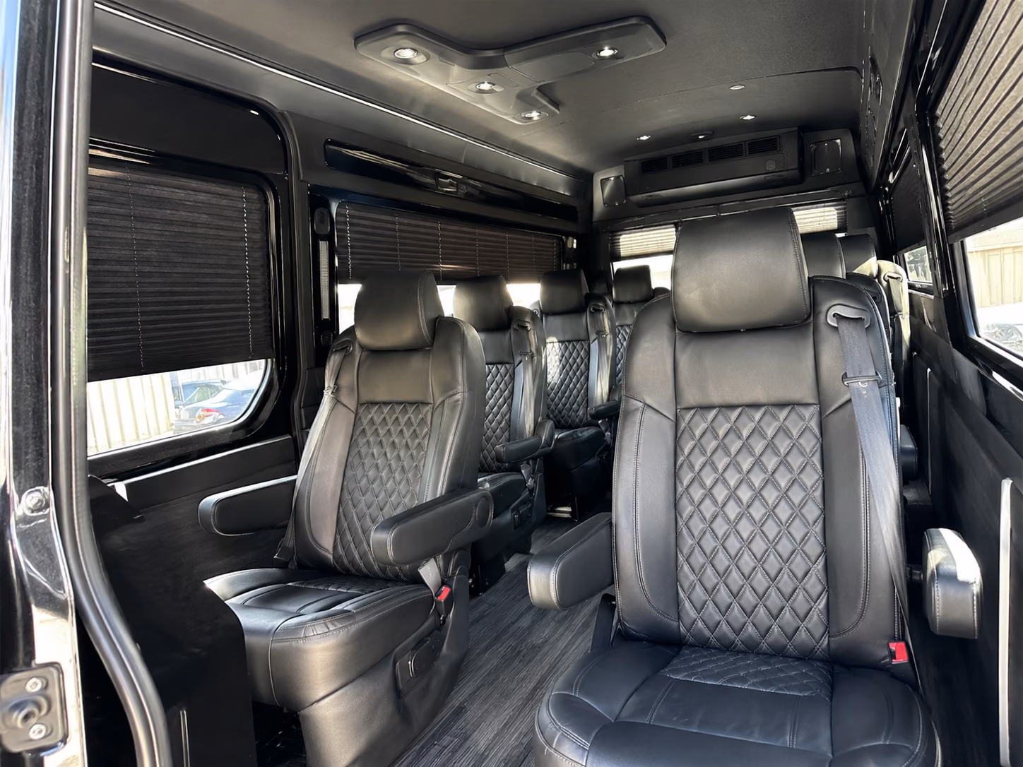 pleasanton concert transportation onboard seating