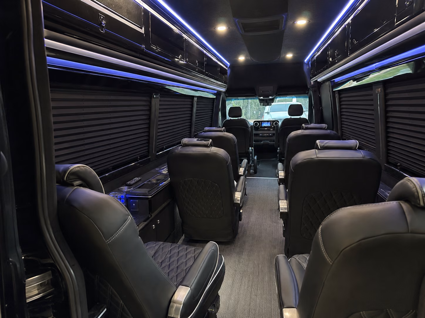 pleasanton employee transportation onboard seating