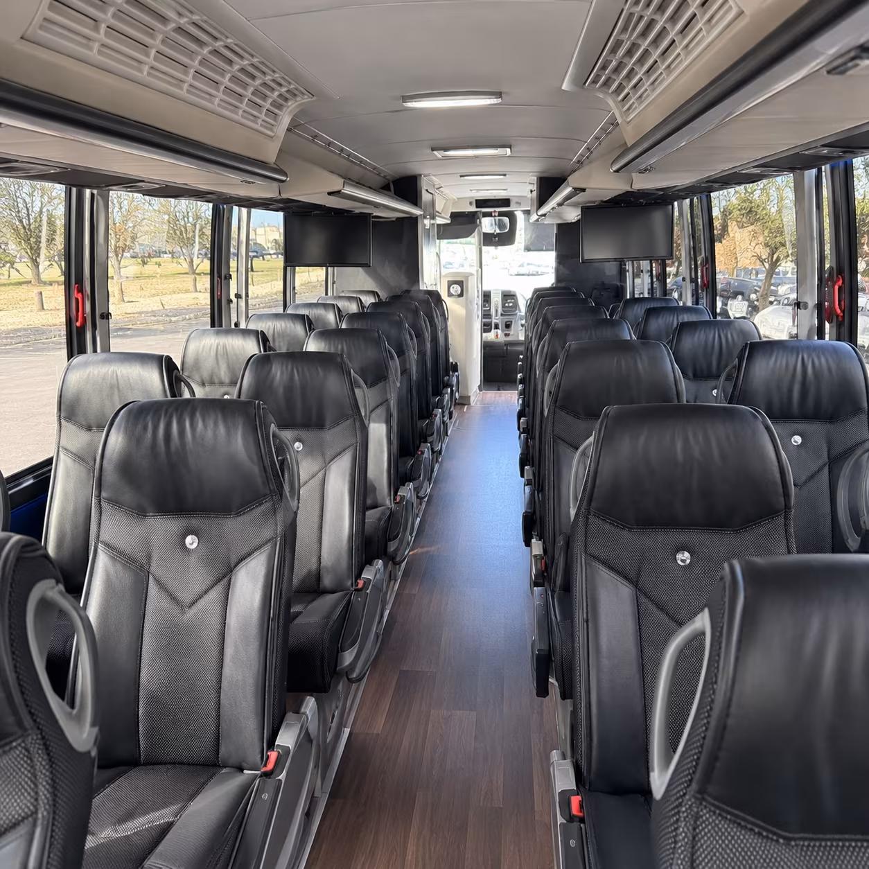 union city event transportation with a private charter bus in union city