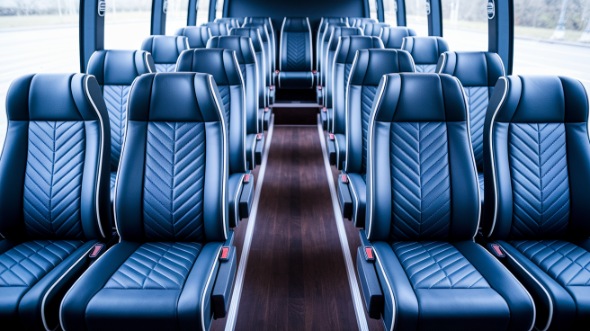 18 passenger minibus inside san ramon