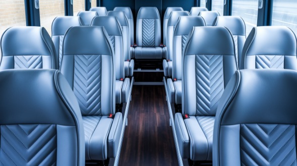 30 passenger minibus inside livermore