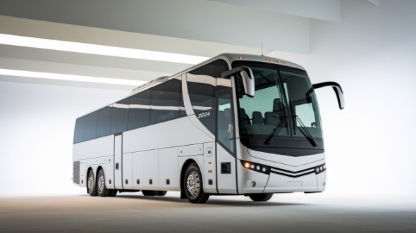 56 passenger charter bus livermore